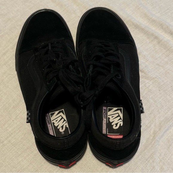 Black Men's Vans (10) - Picture 1 of 4